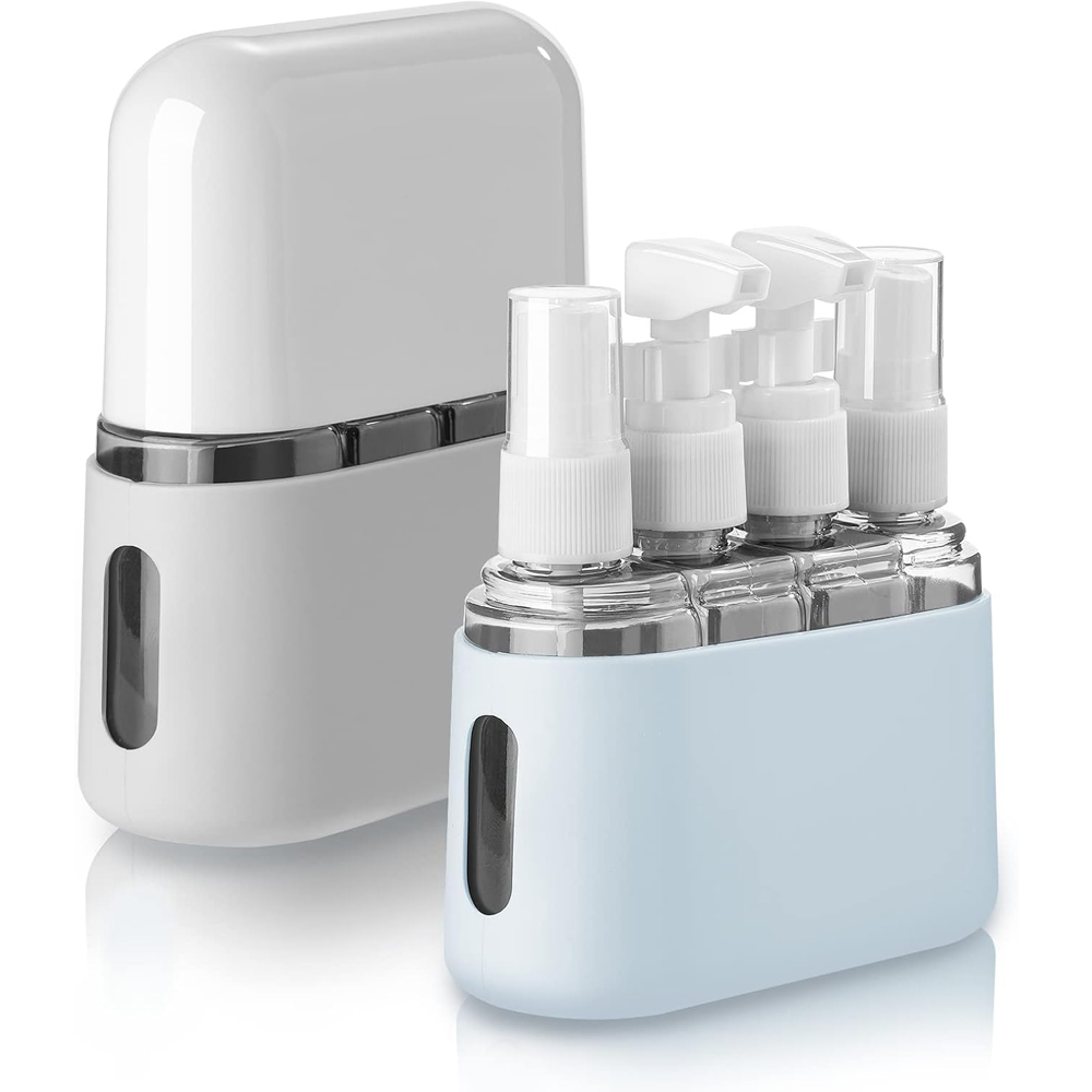 Toiletry Bag Tsa - 4 in 1 Leak Proof Containers