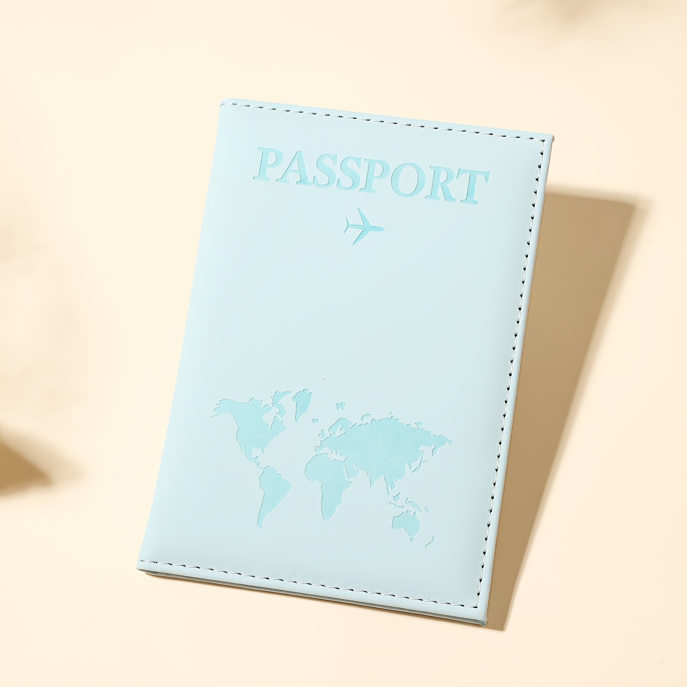 Travel Accessories Pink - 1pc Personalized Passport Holder And Cover