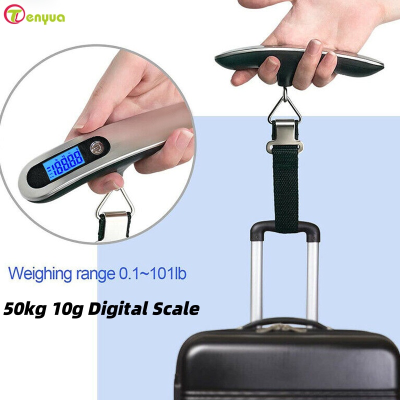 Luggage Scale Hanging - Portable 50kg 10g Digital Scale Electronic