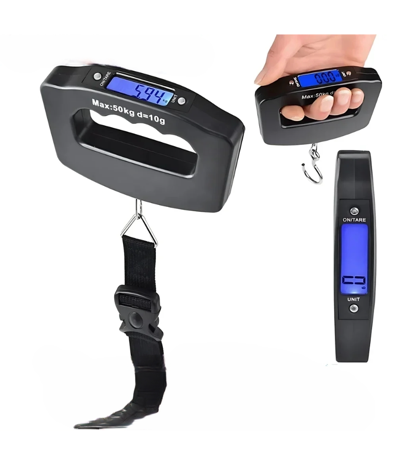 Luggage Scale Hanging - 50kg Digital Luggage Scale Portable Suitcase