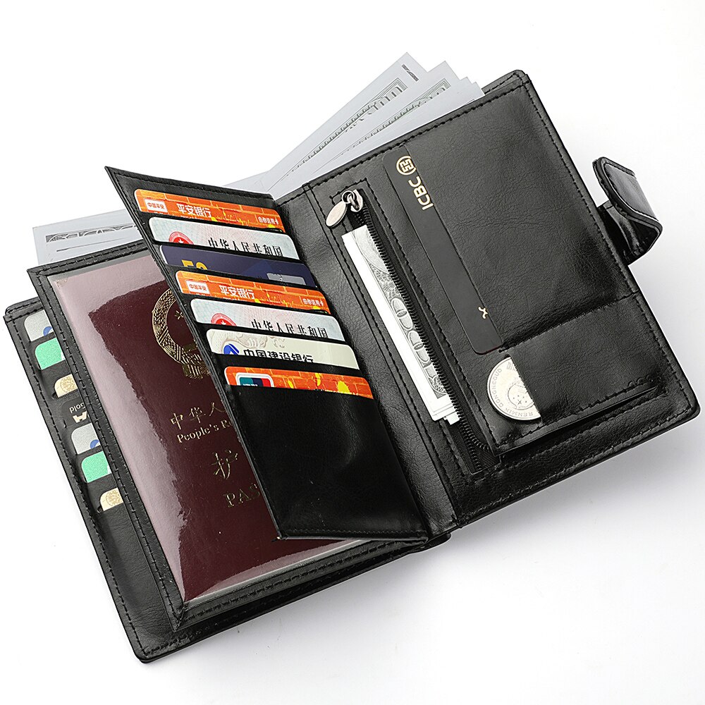 Travel Accessories Japan - Stylish Travel Passport Bag Multi-Card Card