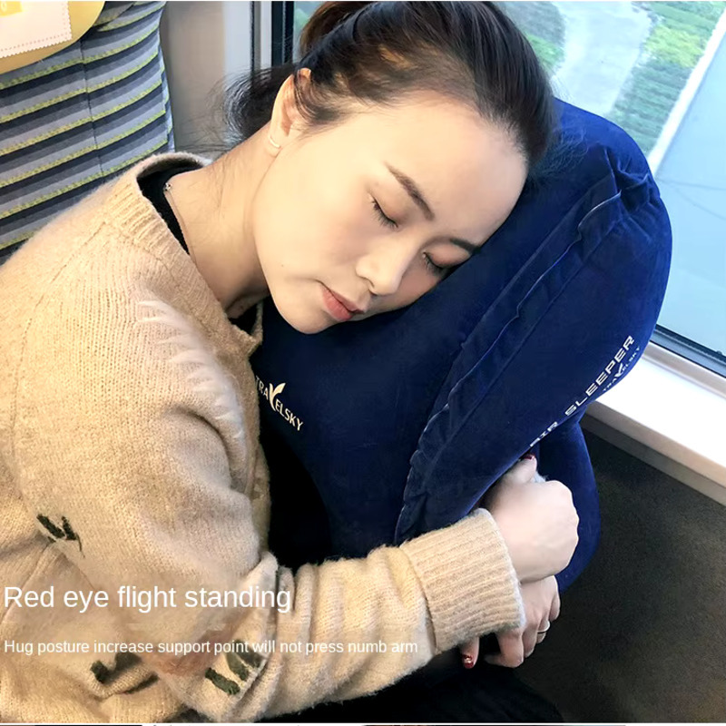 Inflatable Travel Pillow Trave - огляд і ціна Travel Accessories For Long Haul Flights