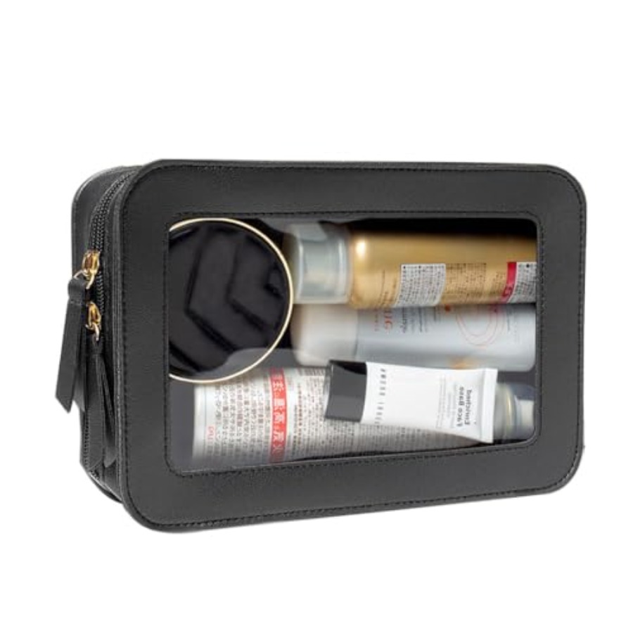 Clear Makeup Bag Small, TSA Ap - огляд і ціна Toiletry Bag Tsa
