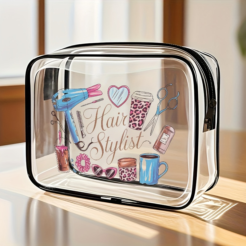 1pc Clear Makeup Bag Transpare - огляд і ціна Toiletry Bag Tsa