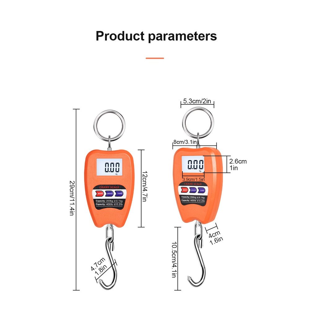 200kg Portable Electronic Hang - огляд і ціна Luggage Scale Hanging