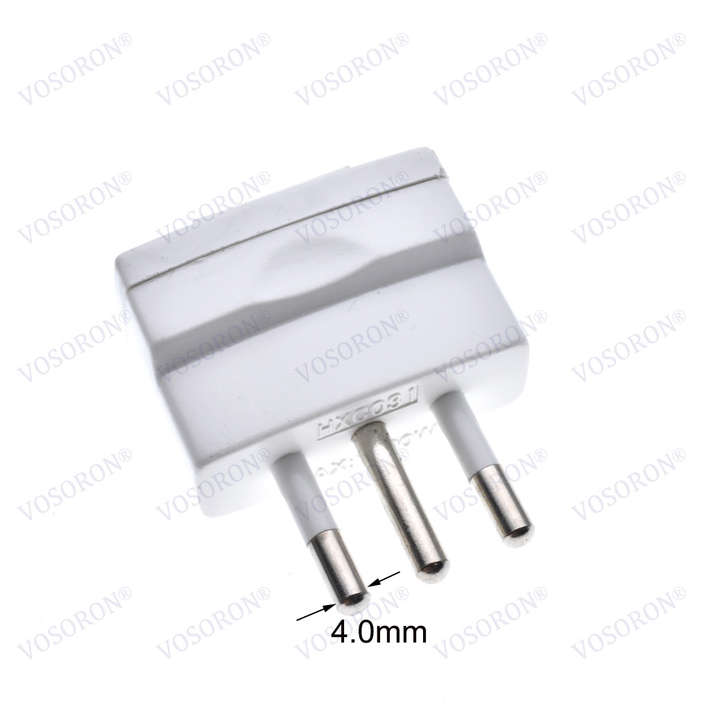 European 2 pin EU 4.0mm to Ita - огляд і ціна Travel Accessories Best