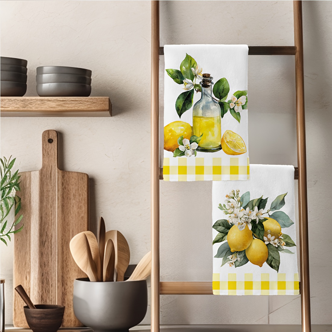 2pcs, lemon floral pattern kit - огляд і ціна Travel Accessories Best