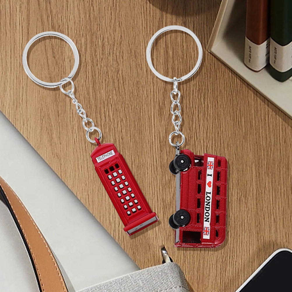 3pcs London Souvenir Keychains - огляд і ціна Travel Accessories London