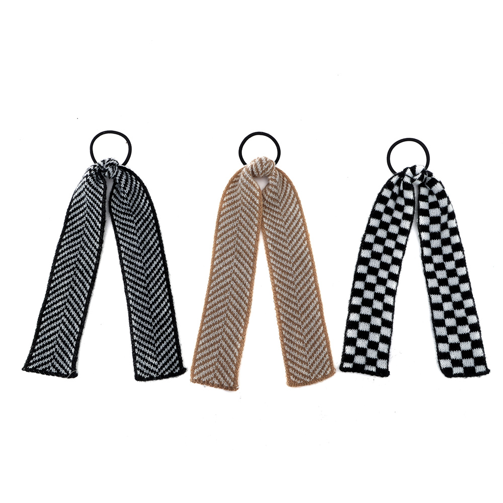 001N Checkered yarn HairBand C - огляд і ціна Travel Accessories Kids