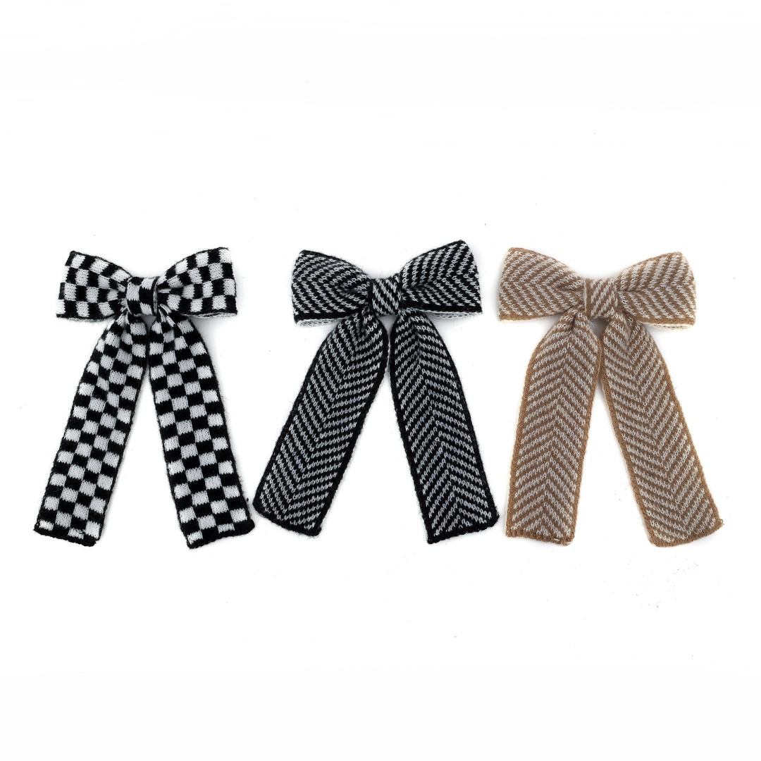 001N Checkered yarn HairBand C - огляд і ціна Travel Accessories Kids