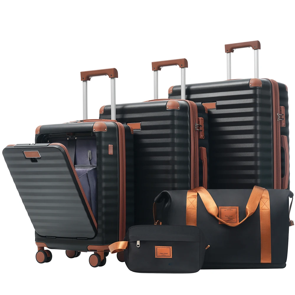 Luggage Sets 5 Piece with Fron - огляд і ціна Toiletry Bag Tsa