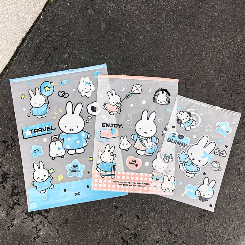 Kawaii Miffy Cartoon Storage B - огляд і ціна Travel Accessories Pink