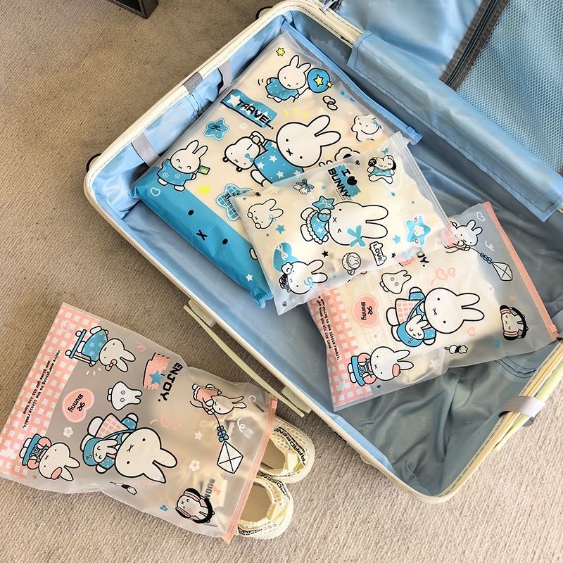 Kawaii Miffy Cartoon Storage B - огляд і ціна Travel Accessories Pink