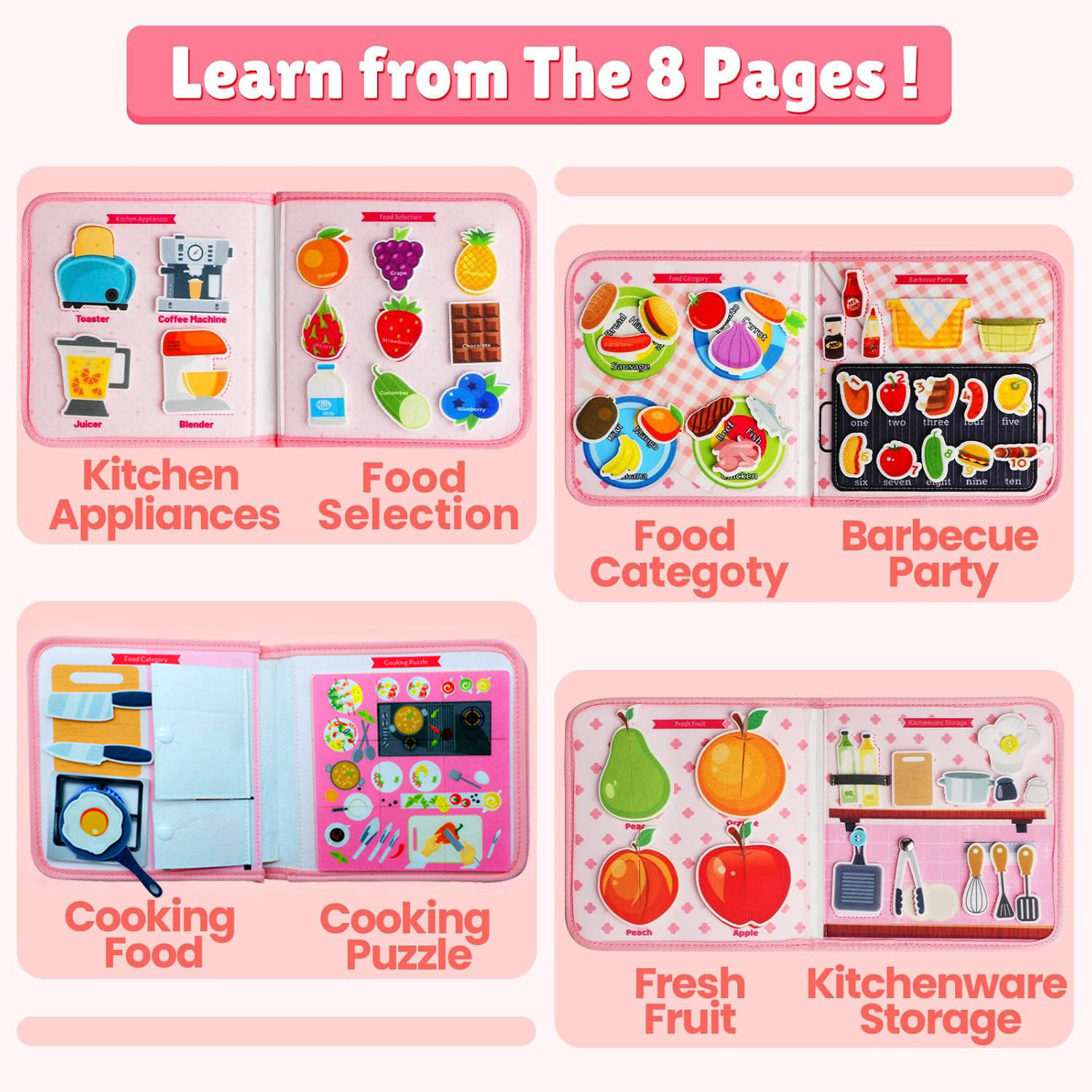 Toddler Busy Board Montessori  - огляд і ціна Travel Accessories For Toddlers