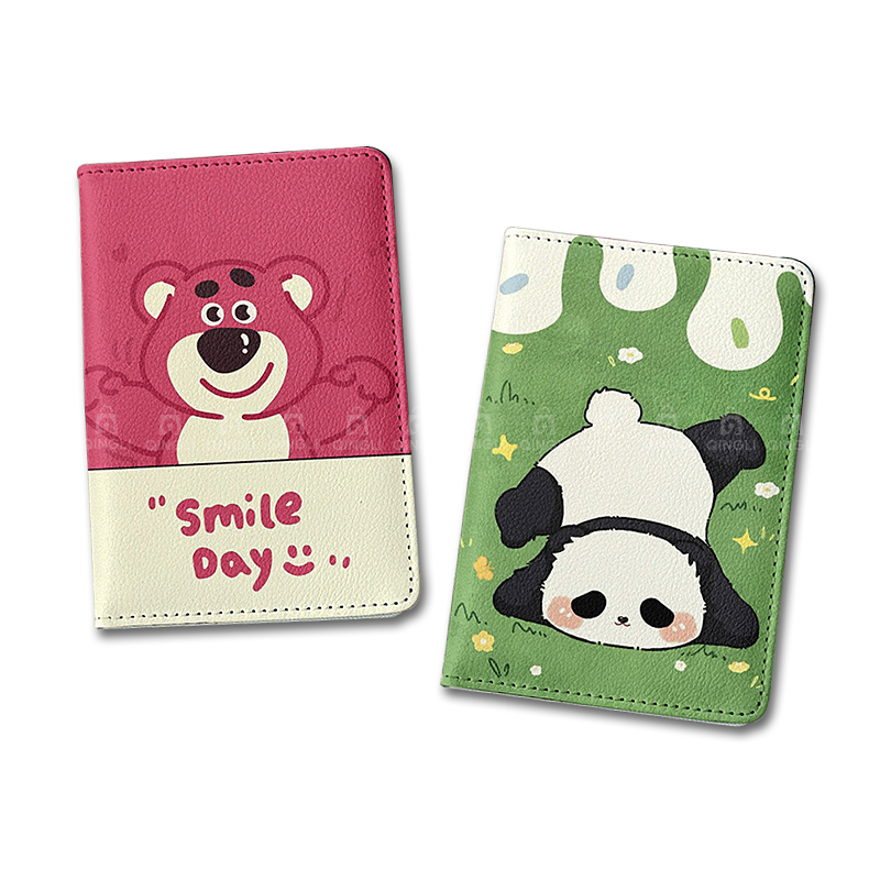 Cute Panda Passport Cover Girl - огляд і ціна Travel Accessories Pink