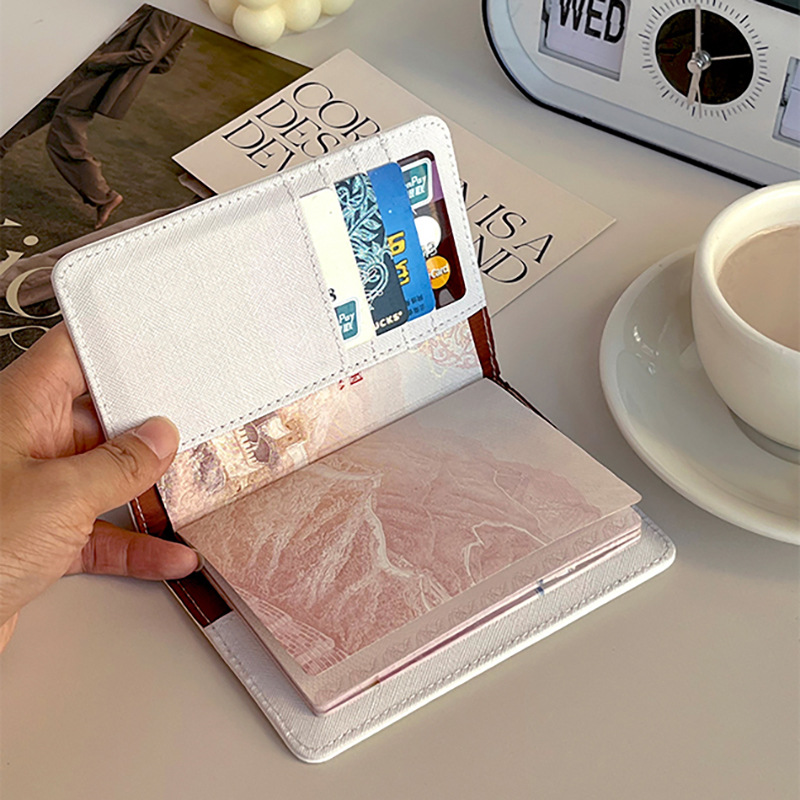 Cute Panda Passport Cover Girl - огляд і ціна Travel Accessories Pink