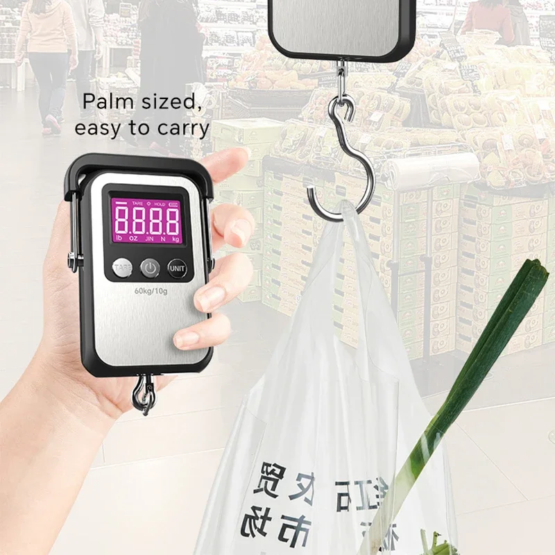 60Kg/10g Portable Digital Weig - огляд і ціна Luggage Scale Hanging