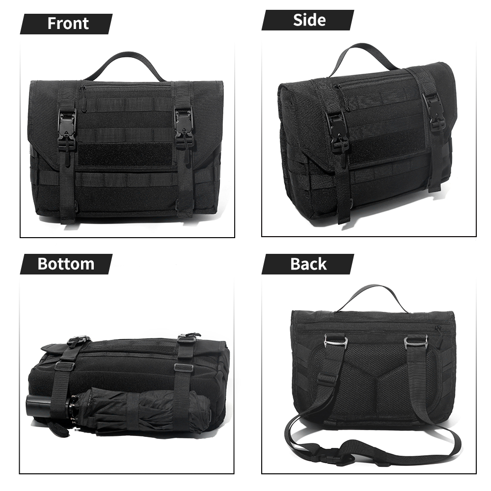 Tactical Messenger Bag Men Wom - огляд і ціна Travel Accessories Tech