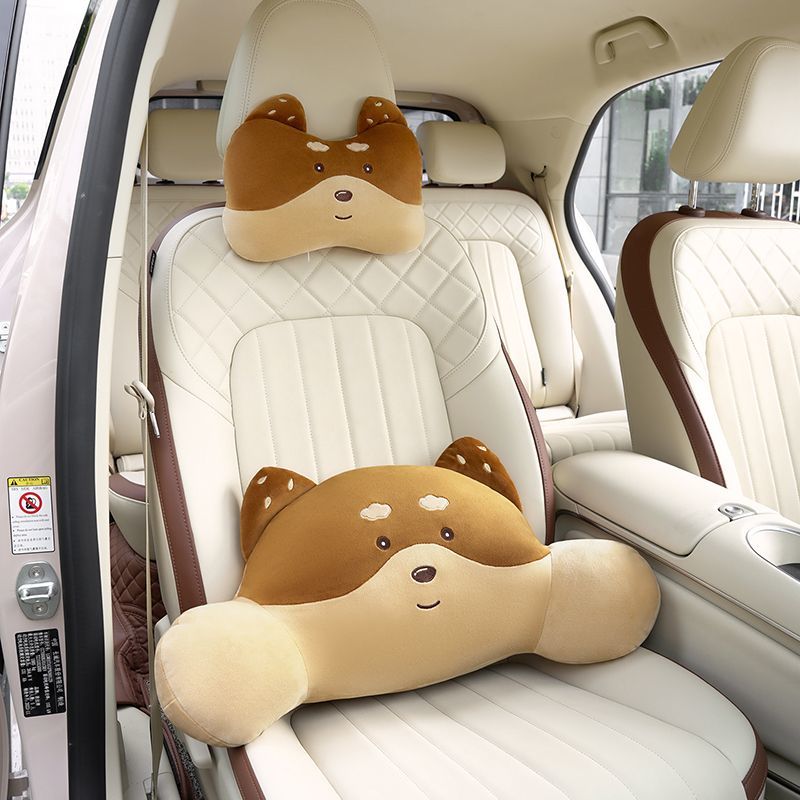 Cartoon Panda Car Seat Headres - огляд і ціна Travel Accessories Kids