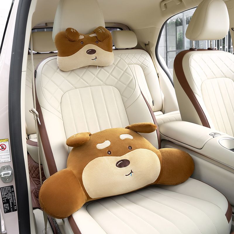 Cartoon Panda Car Seat Headres - огляд і ціна Travel Accessories Kids