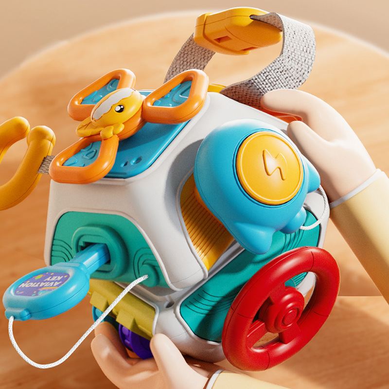 Baby Busy Board Cube Montessor - огляд і ціна Travel Accessories For Toddlers