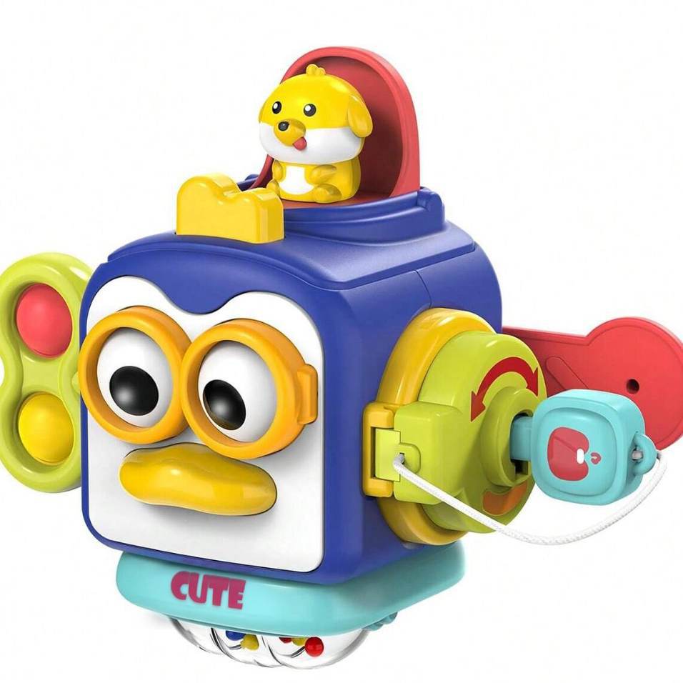 Baby Busy Board Cube Montessor - огляд і ціна Travel Accessories For Toddlers