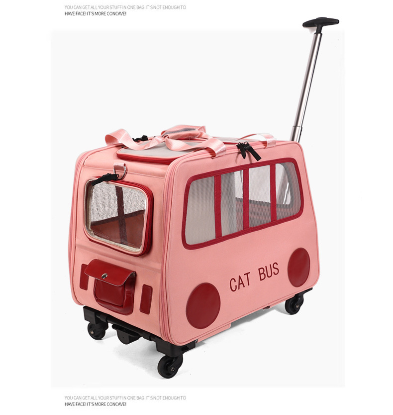 Multifunctional Pet Travel Tro - огляд і ціна Travel Accessories Pink