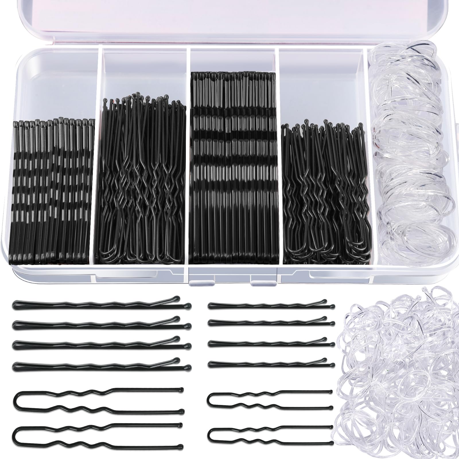 Hair Clip Set 4 Pcs/6 Pcs Natu - огляд і ціна Travel Accessories For Toddlers