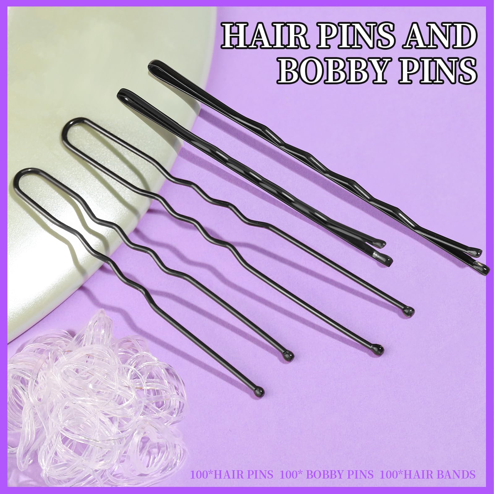 Hair Clip Set 4 Pcs/6 Pcs Natu - огляд і ціна Travel Accessories For Toddlers