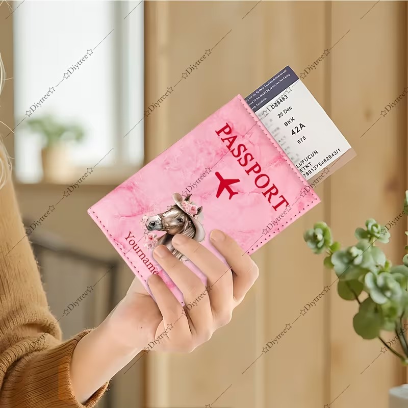 Personalized Custom Elegant Pa - огляд і ціна Travel Accessories Pink