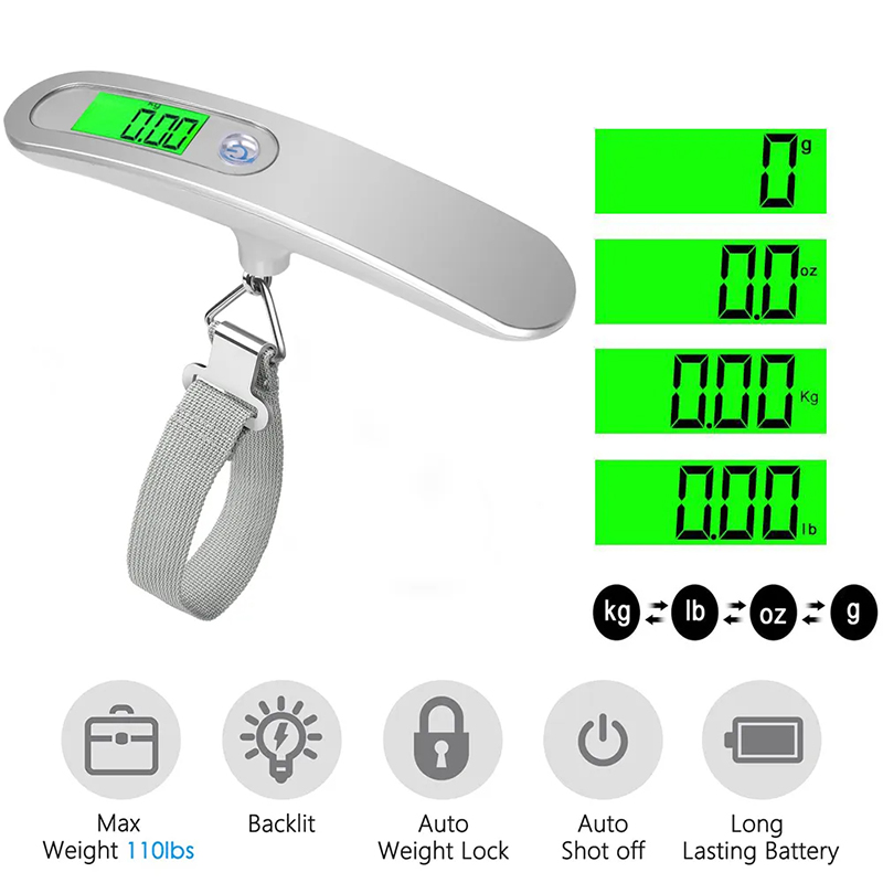 50kg/110 Pound Portable Hangin - огляд і ціна Travel Accessories Electronics