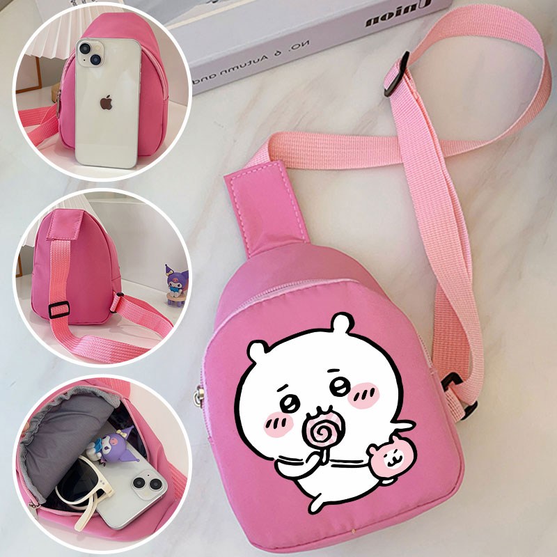 Crossbody Bag for Chiikawa‘s C - огляд і ціна Travel Accessories Pink